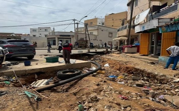 Après les fortes pluies : un bâtiment s’effondre à Grand-Yoff, une morte