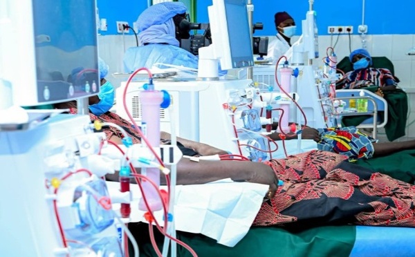 THIÈS : LE CENTRE DE DIALYSE DE L’HÔPITAL MILITAIRE ENTRE EN SERVICE AVEC 30 PLACES