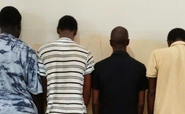 Thiès : quatre hommes interpellés après une enquête sur des échanges à caractère sexuel