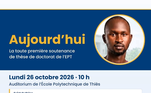 EPT : une première soutenance de doctorat consacrée aux mathématiques