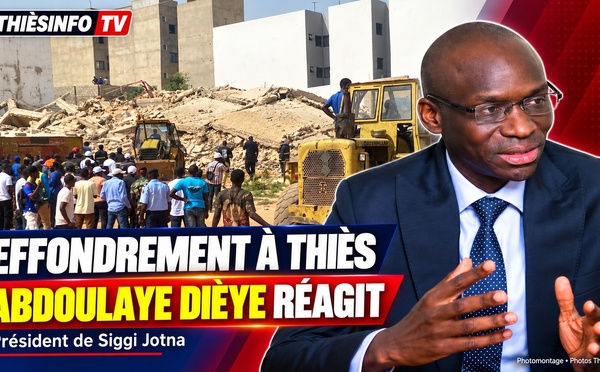 Effondrement à Thiès : Abdoulaye Dièye appelle au respect des procédures