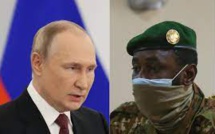 Poutine s’entretient par téléphone avec le Président de la transition malienne