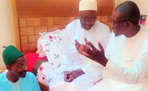 Le Professeur Papis Ndoye, PCA du Fongip, en visite chez le Khalif Serigne Mounirou Ndieguene