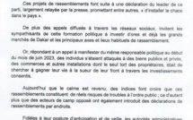 Investiture de Sonko : Le gouverneur de Dakar interdit cette manifestation...