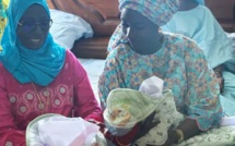 Touba: Les deux femmes de Ousmane sonko rendent visite à leurs Homonymes
