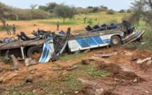 Accident à Louga : La voiture  transportait 76 passagers, au lieu des 60 réglementaires