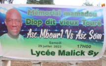 Un Vibrant Hommage rendu à Vieux Touré au Quartier SOM de Thiès Un Vibrant Hommage rendu à Vieux Touré au Quartier SOM de Thiès