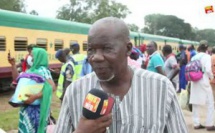 Première arrivée du train Touba - Thiès: Satisfaction totale chez les clients  Première arrivée du train Touba - Thiès: Satisfaction totale chez les clients