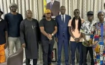 Libération de Nitdoff et Karim Xurum Xax: Les rappeurs chez le ministre de la justice Libération de Nitdoff et Karim Xurum Xax: Les rappeurs chez le ministre de la justice