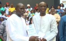 Election présidentielle 2024: Abdoulaye Dièye remet 223 118 parrains au député Abdoulaye Diagne
