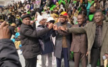 Mega Meeting de la DIASPORA sénégalaise de France pour l'investiture du candidat Amadou BA, avec la forte mobilisation du Collectif des Mécontents...