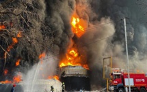 En Guinée, l’incendie du dépôt de carburant est « complètement éteint » En Guinée, l’incendie du dépôt de carburant est « complètement éteint »