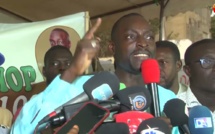 Ousmane Diop investit Amadou Ba en pleine Manif contre le Report