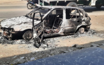 Ouakam sous tension : Incendie d'un taxi suite au décès d'un jeune du quartier