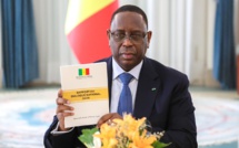 Macky Sall reçoit le rapport du Dialogue National