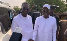 Rencontre des candidats Khalifa Ababacar Sall et Amadou Ba à Sarabassi (Kolda) dans le cadre de la Présidentielle 2024
