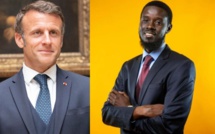 Emmanuel Macron félicite Bassirou Diomaye Faye pour son élection présidentielle de 2024 Emmanuel Macron félicite Bassirou Diomaye Faye pour son élection présidentielle de 2024