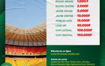 Prix des billets pour le match Sénégal vs RD Congo au Stade Abdoulaye Wade révélés Prix des billets pour le match Sénégal vs RD Congo au Stade Abdoulaye Wade révélés