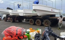 Don de quatre vedettes et équipements pour renforcer la protection des aires marines en Casamance Don de quatre vedettes et équipements pour renforcer la protection des aires marines en Casamance