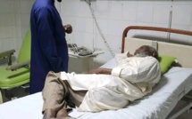 Le président Bassirou Diomaye Faye rend visite à l'artiste Lamine Ndiaye après un accident de voiture