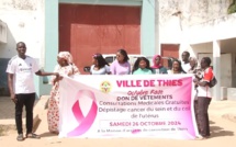 Octobre Rose: La mairie de Thiès ville soutient les femmes détenues à la MAC de Thiès Octobre Rose: La mairie de Thiès ville soutient les femmes détenues à la MAC de Thiès