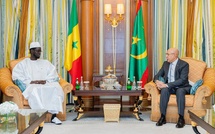 Bassirou Diomaye Faye et Mohamed Ould Cheikh El Ghazouani renforcent la coopération entre le Sénégal et la Mauritanie Bassirou Diomaye Faye et Mohamed Ould Cheikh El Ghazouani renforcent la coopération entre le Sénégal et la Mauritanie