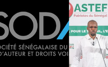 La SODAV salue le paiement par PASTEF des droits d’auteur pour l’utilisation de musiques en campagne La SODAV salue le paiement par PASTEF des droits d’auteur pour l’utilisation de musiques en campagne