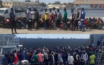 La Marine nationale intercepte une pirogue avec 119 migrants au large de Djiffère La Marine nationale intercepte une pirogue avec 119 migrants au large de Djiffère