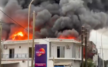 Incendie dans les locaux de Bernabé Sénégal à Hann Bel Air