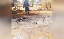 Incendie à Souylène : 12 cases détruites et 42 caprins périssent Incendie à Souylène : 12 cases détruites et 42 caprins périssent