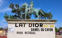 Thiès : La statue de Lat-Dior réalisée pour 44 millions FCFA, selon la mairie Thiès : La statue de Lat-Dior réalisée pour 44 millions FCFA, selon la mairie