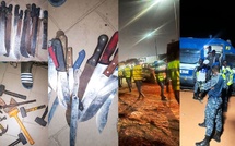 Opération de sécurisation nocturne : la Gendarmerie nationale frappe fort à Dakar Opération de sécurisation nocturne : la Gendarmerie nationale frappe fort à Dakar