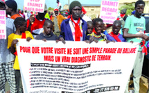 Manifestation à Lompoul : La colère gronde contre l’exploitation du zircon