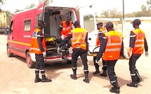 Accident à l’entrée de Bakel : un véhicule se renverse, quatorze blessés recensés