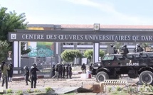 Violents affrontements à l’Université Cheikh Anta Diop de Dakar : Étudiants et forces de l’ordre en confrontation