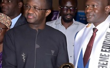 Societe Babacar Diop reçoit le prix Ragnée du meilleur maire du Sénégal