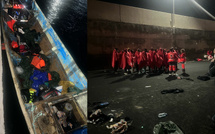 Arrivée de trois nouvelles pirogues aux Îles Canaries Arrivée de trois nouvelles pirogues aux Îles Canaries