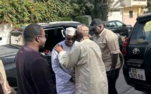 Condoléances : Ousmane Sonko et Déthié Fall chez Mamadou Lamine Diallo