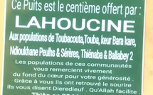 M. Lahoucine offre son centième puits aux populations de Ndioukhoune, Toubacouta, Thieneba et Ballabey 2
