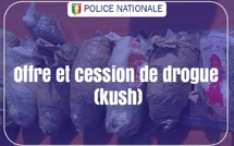 HLM Biscuiterie : un trafiquant de drogue arrêté avec 30 képas de kush placé en garde à vue