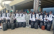 Retour triomphal des Lionceaux U15 après leur exploit au championnat africain scolaire