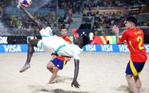 Entrée en fanfare du Sénégal face à l’Espagne au Mondial de Beach Soccer