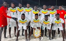 Beach Soccer : Le Sénégal surclasse le Chili et termine en tête de son groupe