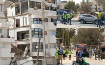 Ngor : Un immeuble de cinq étages s’effondre, une personne hospitalisée