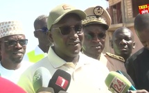 le ministre de l'hidraulique en visite a Tivaoune
