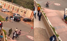 UCAD - Des étudiants repoussent l’ambassadeur d’Israël aux cris de 'Vive la Palestine !' UCAD - Des étudiants repoussent l’ambassadeur d’Israël aux cris de 'Vive la Palestine !'