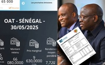 Marché UEMOA : Le Sénégal lève 66 milliards de FCFA dans une nouvelle émission de titres publics