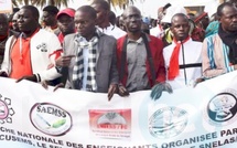 Thiès : des syndicats d’enseignants protestent contre le retard dans le versement des avances du bac technique