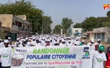 Thiès : SEN’EAU fête ses 5 ans de service avec une marche citoyenne pour l’environnement