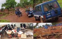 Orpaillage illégal à Kharakhéna : un vaste site démantelé par la gendarmerie de Saraya
